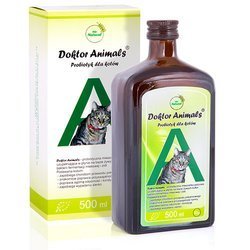 Probiotyk dla kotów – Doktor Animals 0,5 L